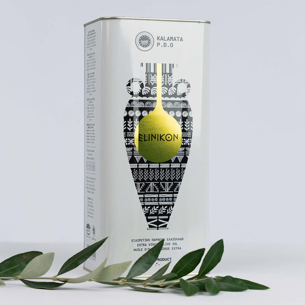 Ulei de măsline extravirgin PDO Kalamata Elinikon – canistră 4L