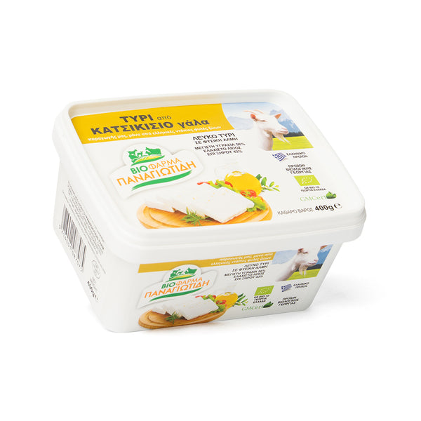 Brânză albă bio din lapte de capră – 400 g