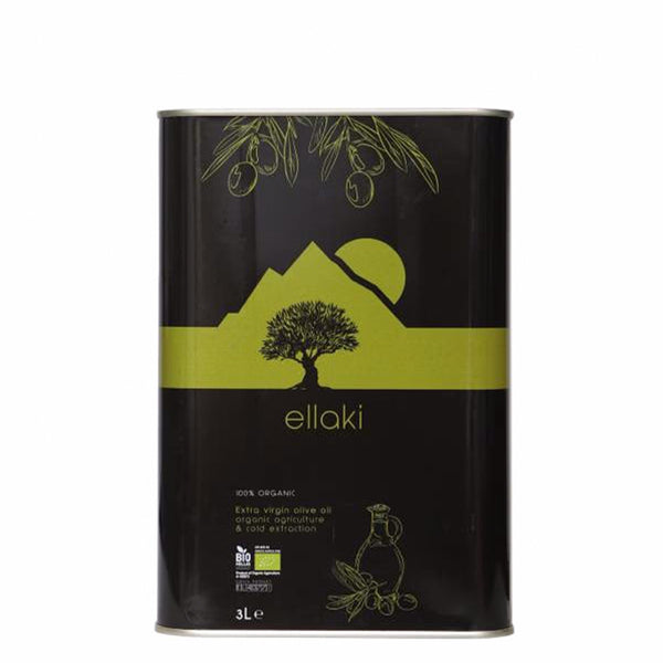 Ellaki - Ulei de masline bio aciditate 0,02 - 3l
