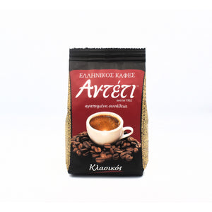 Cafea grecească Anteti Klasikos 194 g, măcinată pentru ibric