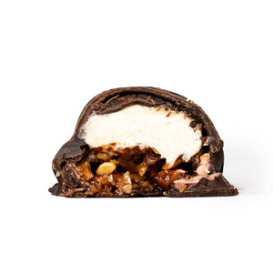 Cutie Praline grecesti cu ciocolata neagra10