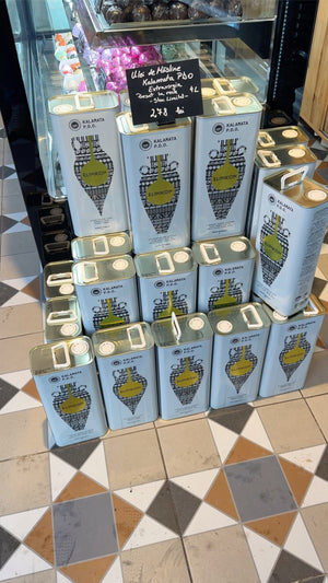 Pachet 3 canistre Ulei Elinikon Kalamata PDO – 4 L - 10% reducere