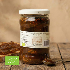 Dulceață de smochine BIO – rețetă tradițională grecească, borcan 375 g