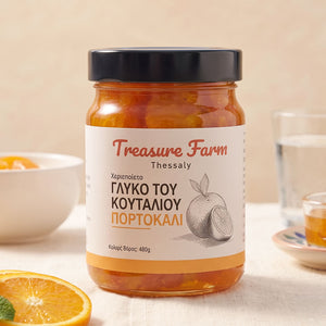 Dulceață grecească de portocale la linguriță 450 g
