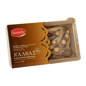 Halva cu alune de padure si ciocolata 780g