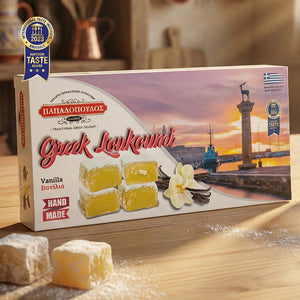 Lokum Grecesc cu Vanilie Papadopoulos