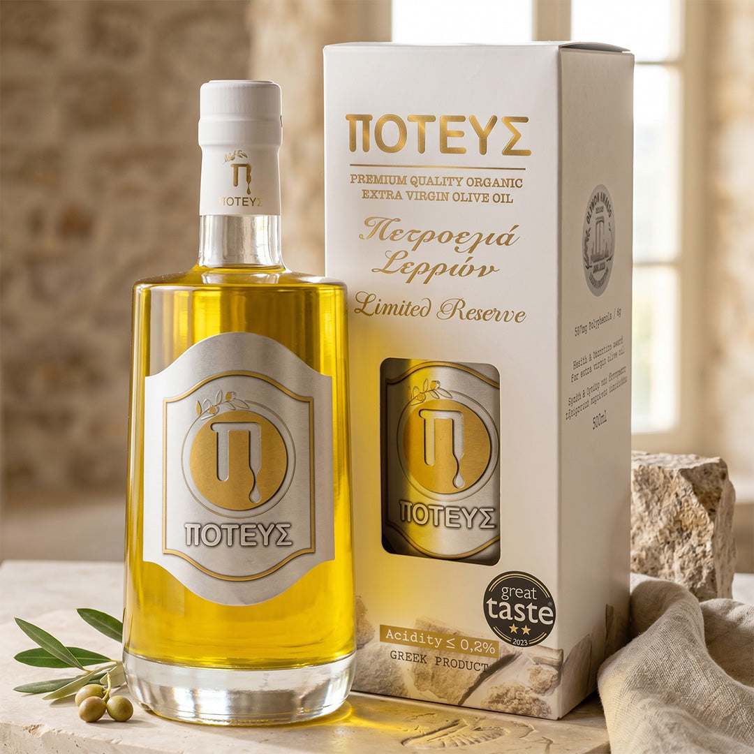 Poteus Ulei de măsline bio PETROELIA 500 ml